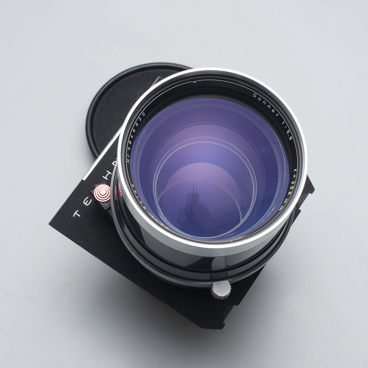 1958 Carl Zeiss 250mm f/5.6 Sonnar Lens for 4x5 Linhof Technika Lens Board  RARE CLA'd Shutter — LAFLEX Camera Service